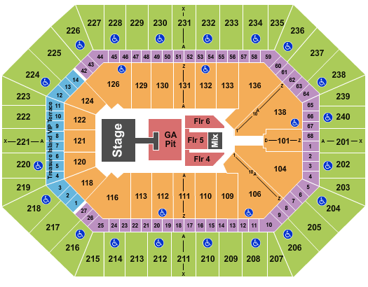 Timberwolves Seating Chart View