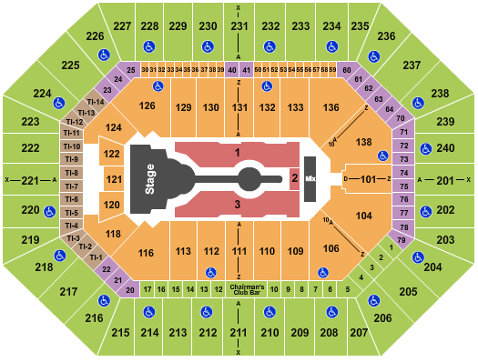 Target Center Cardi B Seating Chart