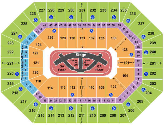 Target Center Carrie Underwood Seating Chart