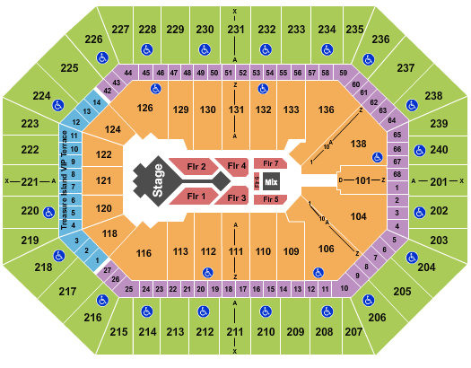 Target Center Casting Crowns Seating Chart