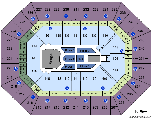 Target Center Cher Seating Chart