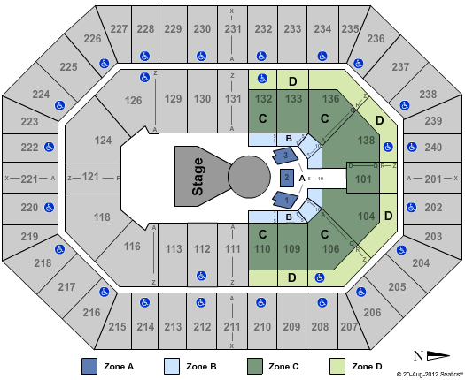 Target Center Dralion Zone Seating Chart