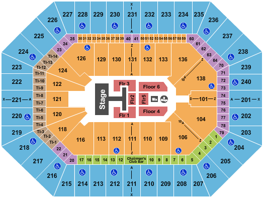 Target Center Disney's Descendants Seating Chart