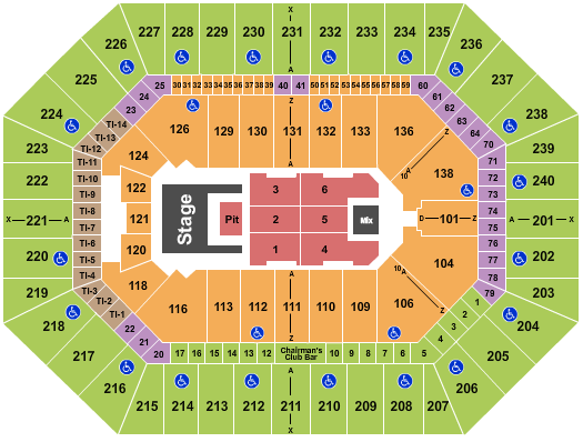 Target Center Seating Chart