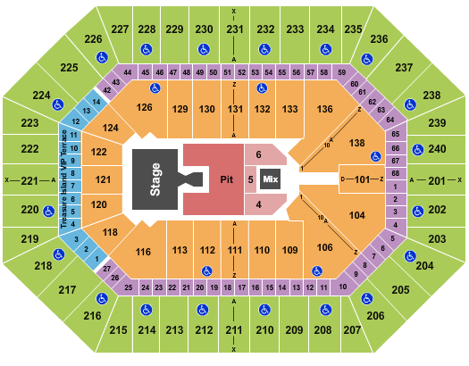 Target Center Ghost Seating Chart