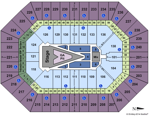 Target Center Katy Perry Seating Chart
