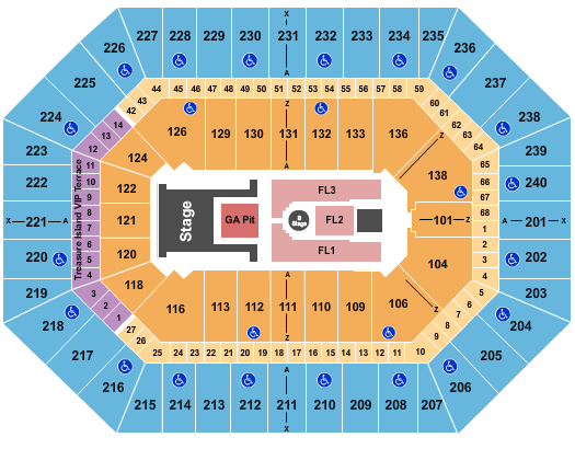 Target Center Lil Baby Seating Chart