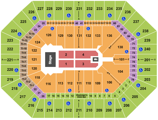 Target Center MercyMe Seating Chart