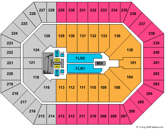 Target Center Taylor Swift Seating Chart