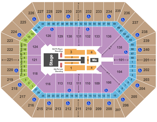 Target Center The Lumineers Seating Chart