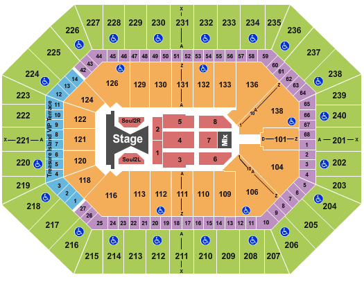 Target Center Tim McGraw Seating Chart