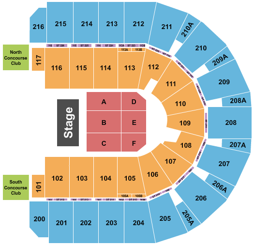 Vibrant Arena at The MARK Tickets & Seating Chart ETC