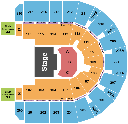 Vibrant Arena at The MARK Paw Patrol Seating Chart