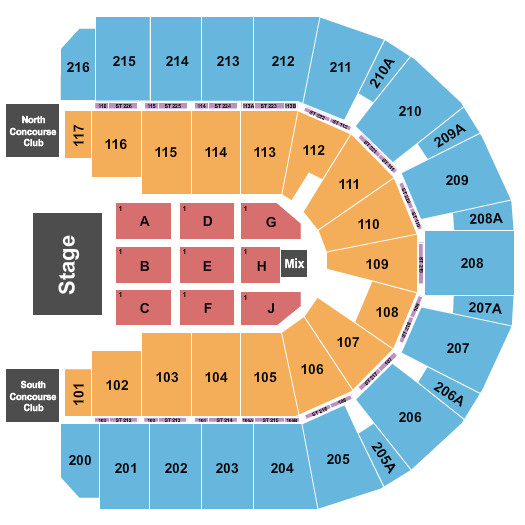 Vibrant Arena at The MARK Theresa Caputo Seating Chart