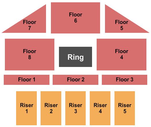 Boeing Center at Tech Port Boxing Seating Chart