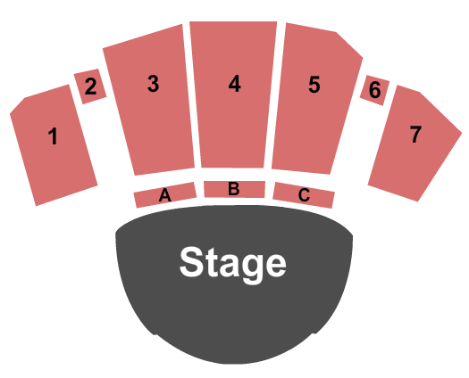 Tennessee Amphitheater End Stage Seating Chart