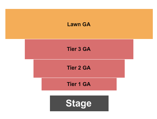 Tennessee National Marina TierGA/Lawn Seating Chart