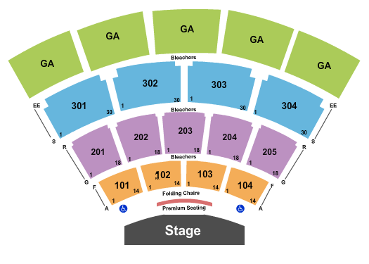 Tennessee Valley Fair Endstage 2 Seating Chart
