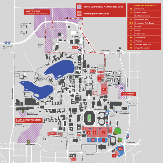 Darrell K. Royal - Texas Memorial Stadium Parking Lots Parking Seating Chart