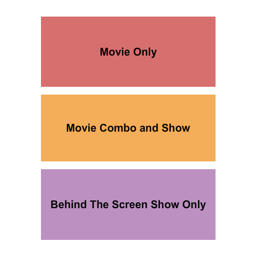 Texas Theatre - Dallas Movie and Rock Show Seating Chart