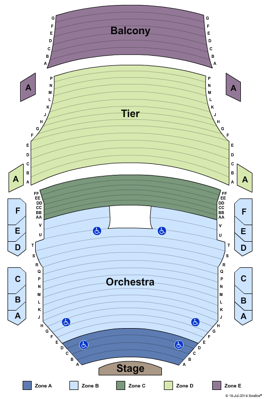 The Aiken Theatre - Old National Events Plaza Theatre Int Zone Seating Chart