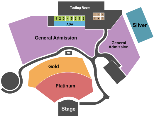 The Amp at Log Still Endstage 3 Seating Chart