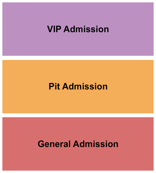 The Amphitheater at Longleaf GA/VIP/PIT Seating Chart