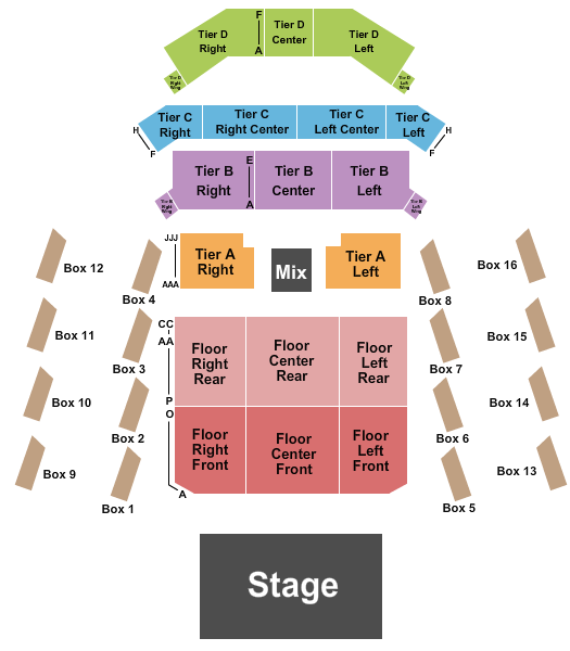 The Anthem - D.C. Brian Setzer Orchestra Seating Chart