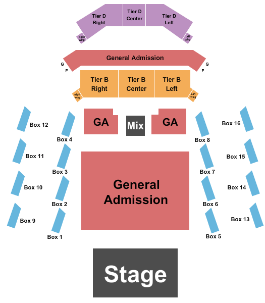 Anthem Seating Chart