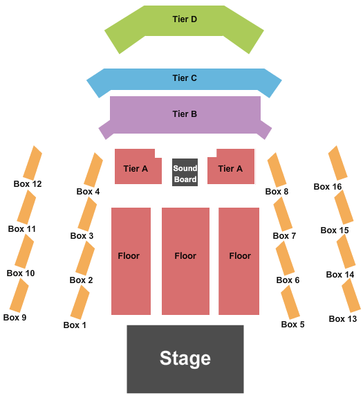 The Anthem Washington Dc Seating Chart