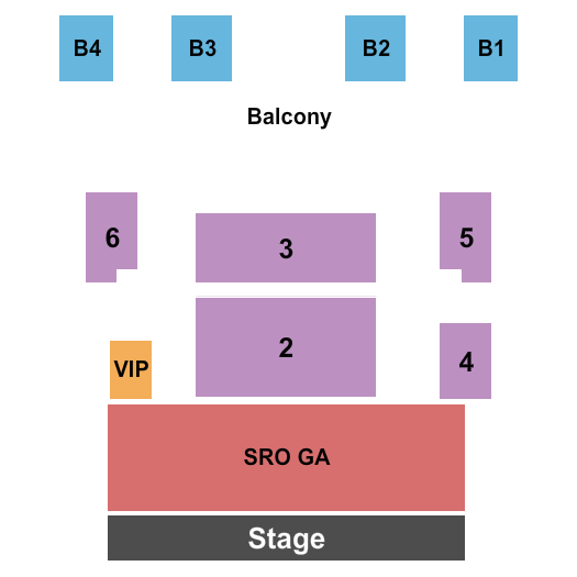 The Arcadia Live Endstage 2 Seating Chart