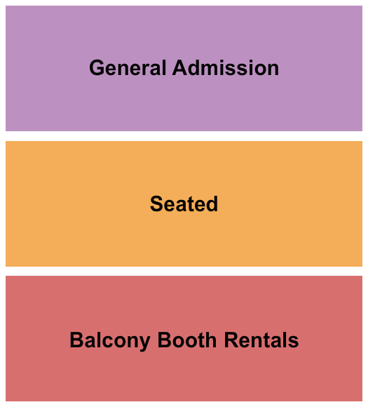 The Ocean Blue The Ardmore Music Hall Seating Chart