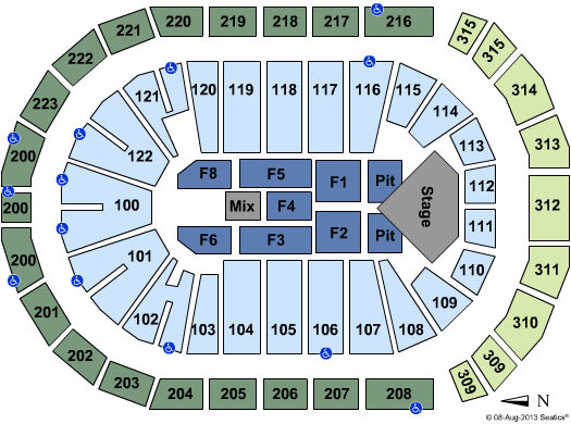 Gas South Arena Hillsong United Seating Chart