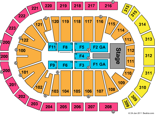 Gas South Arena Katy Perry Seating Chart