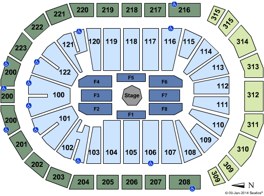 Gas South Arena UFC Seating Chart