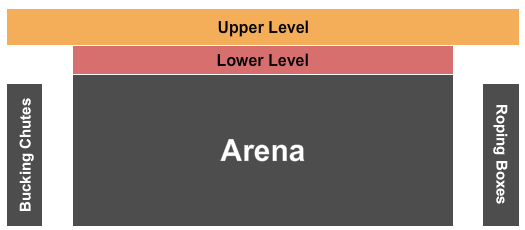 The Arena at the Central Wyoming Fairgrounds Rodeo 4 Seating Chart