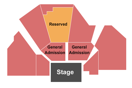 The Ark Endstage GA Floor Seating Chart