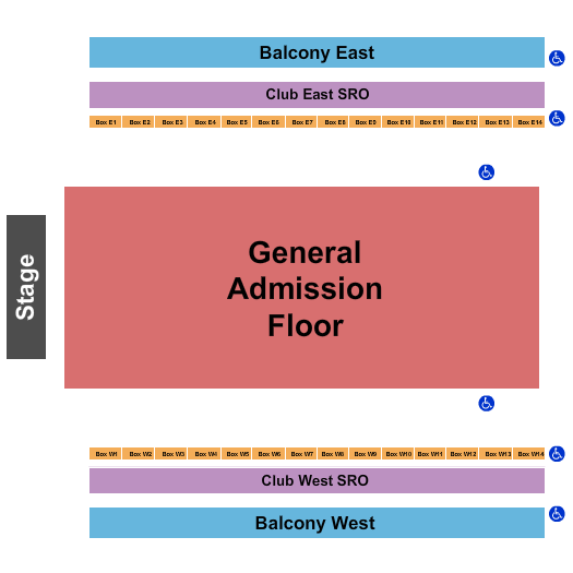 The Armory - Minneapolis Seating Chart