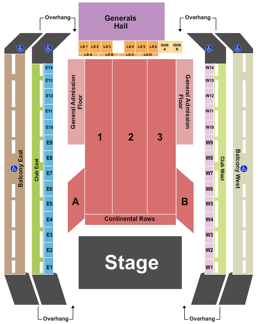 The Armory - Minneapolis Call of Duty Seating Chart