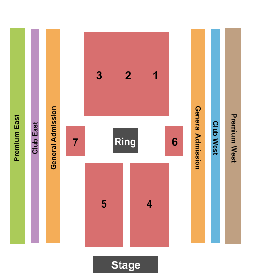 The Armory - Minneapolis Premiere Boxing Champions Seating Chart