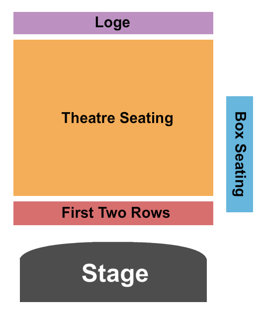 The Ashland Theatre End Stage Seating Chart