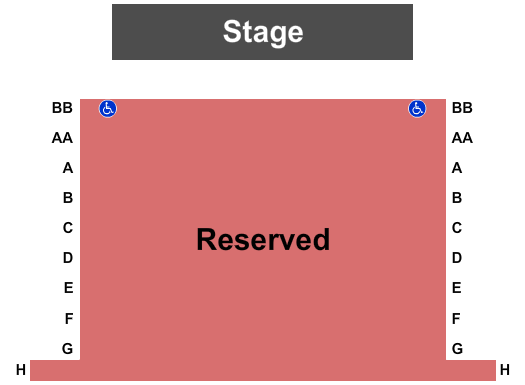 The Avenel Performing Arts Center Endstage Seating Chart