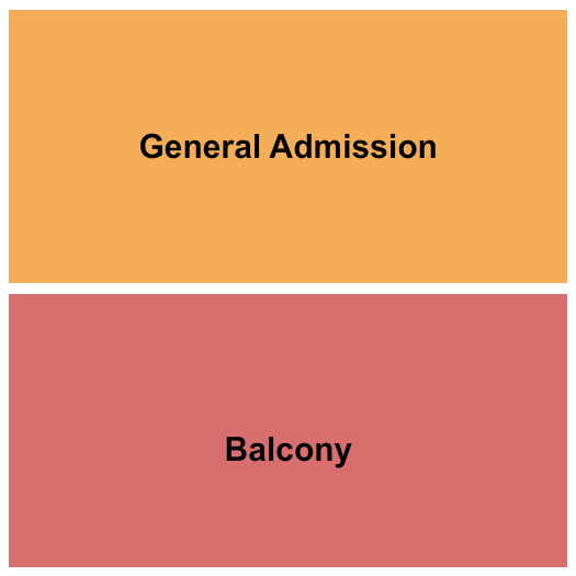 The Beacham GA/Balcony Seating Chart