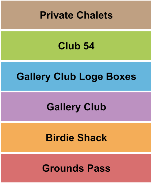 The Bolingbrook Golf Club Golf Seating Chart