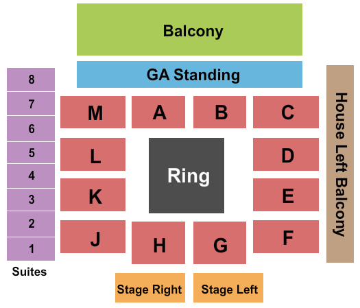 The Factory in Deep Ellum Wrestling Seating Chart
