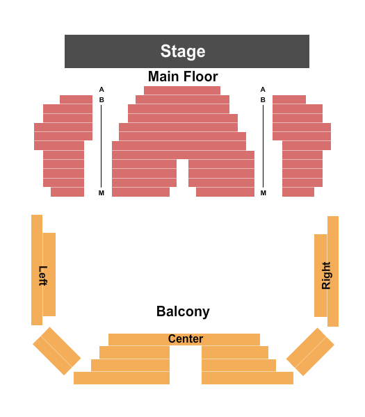 The Bradley Playhouse End Stage Seating Chart