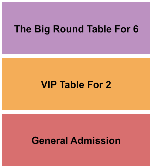 The Brass Tap Next Event Seating Chart