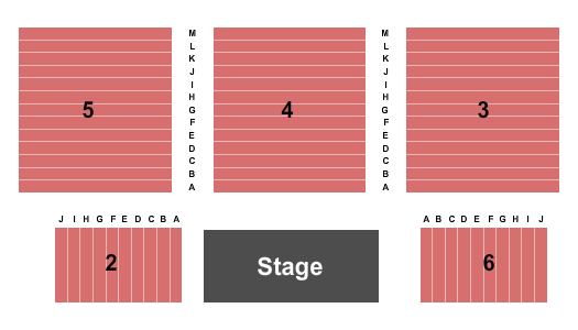 The Brownstone End Stage Seating Chart