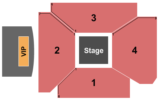 The Bruce Guthro Theatre At Casino Nova Scotia Center Stage Seating Chart