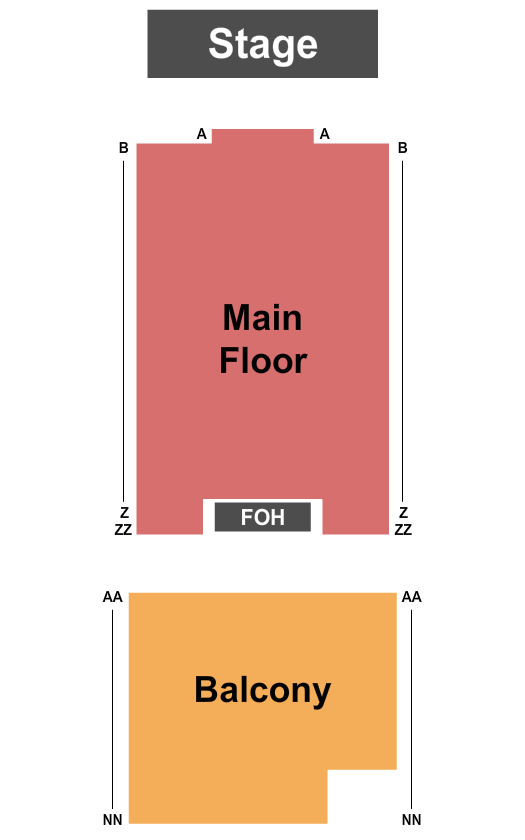 The Cameo Theater Seating Chart